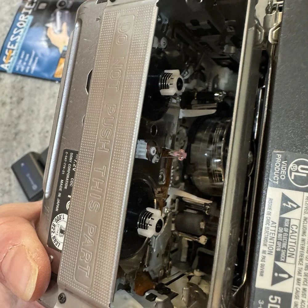 Sony Handycam DCR-TRV280 With Box Manual And Accessories Tested
